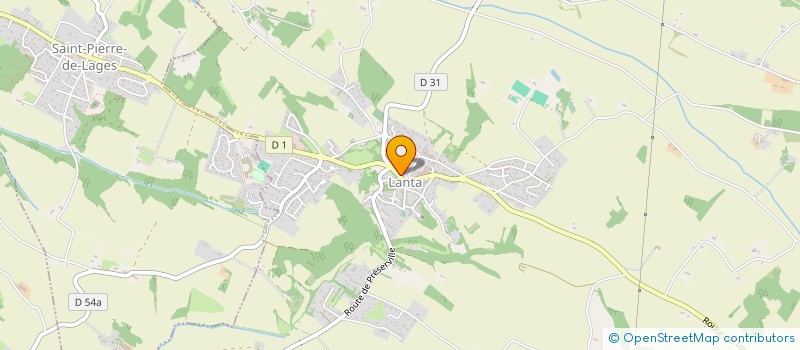 localisation de l'entreprise MPM  LANTA