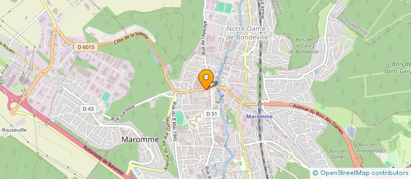 localisation de l'entreprise MPM  MAROMME