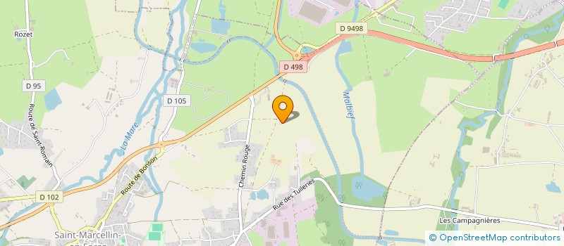 localisation de l'entreprise MPM  SAINT-MARCELLIN-EN-FOREZ