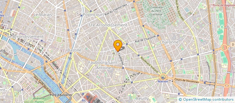 localisation de l'entreprise MPM CONSEIL  PARIS