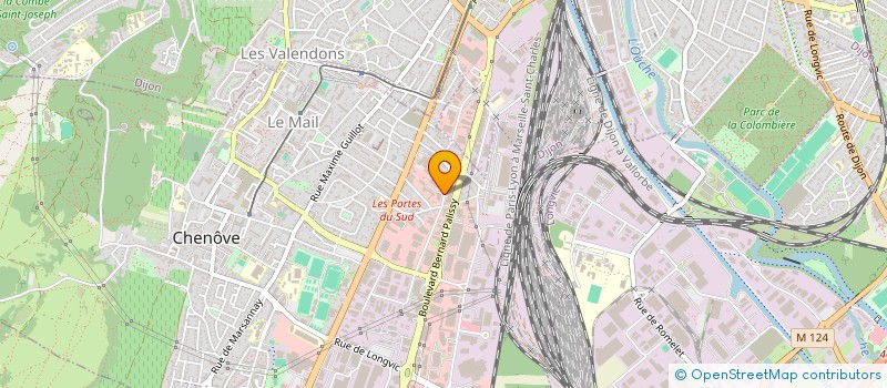 localisation de l'entreprise MPM CREATION  CHENOVE