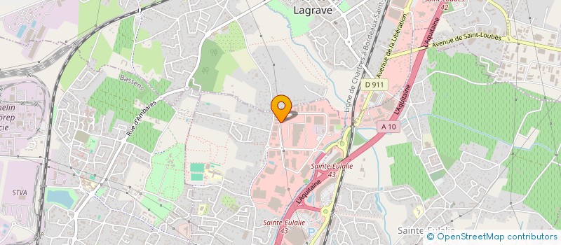 localisation de l'entreprise MPM GIRONDE à CARBON-BLANC