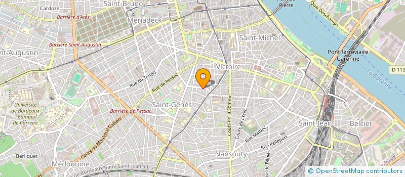 localisation de l'entreprise MPM LICENSING  BORDEAUX