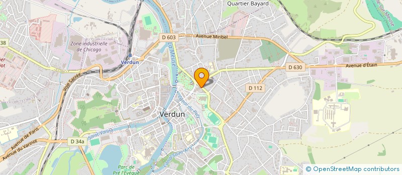 localisation de l'entreprise MPM NOTAIRES à VERDUN