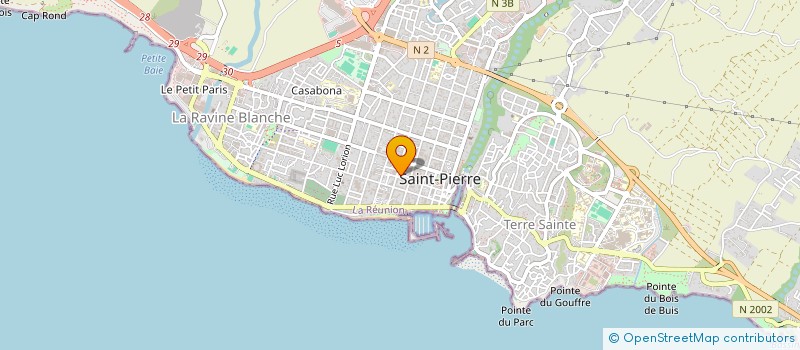 localisation de l'entreprise MPM974  SAINT-PIERRE