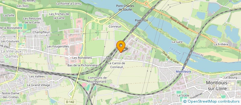 localisation de l'entreprise MPMG à MONTLOUIS-SUR-LOIRE