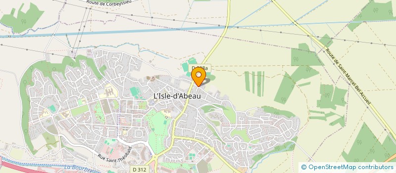 localisation de l'entreprise MPMG  L'ISLE-D'ABEAU