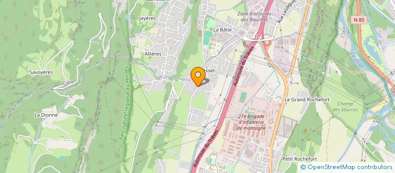 localisation de l'entreprise MPMM SANTE  VARCES-ALLIERES-ET-RISSET