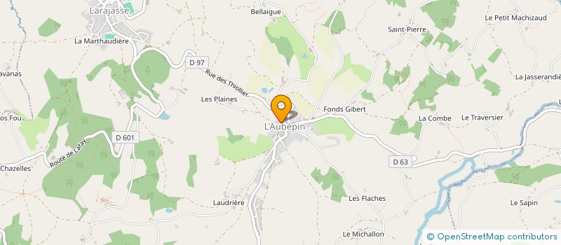 localisation de l'entreprise MPMS à LARAJASSE