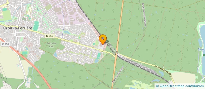 localisation de l'entreprise MPMT SERVICE, MAINTENANCE, POMPE ET MACHINE TOURNANTE  OZOIR-LA-FERRIERE