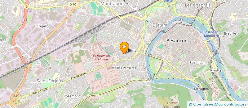 localisation de l'entreprise MPN  BESANCON