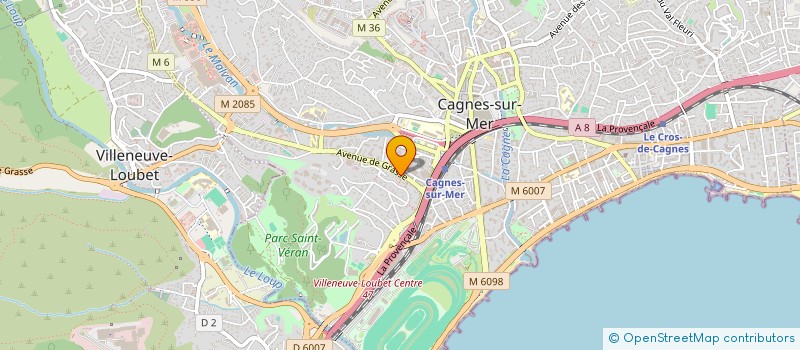 localisation de l'entreprise MPN COMPANY à CAGNES-SUR-MER