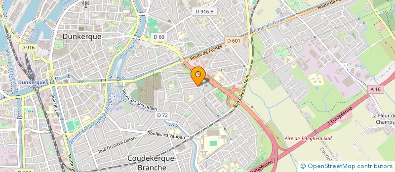 localisation de l'entreprise MPN DEROO  COUDEKERQUE-BRANCHE