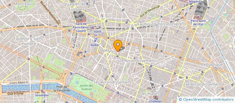 localisation de l'entreprise MPN XXI  PARIS