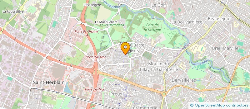 localisation de l'entreprise MPNB  SAINT-HERBLAIN