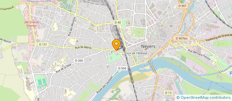 localisation de l'entreprise MPO INVEST à NEVERS