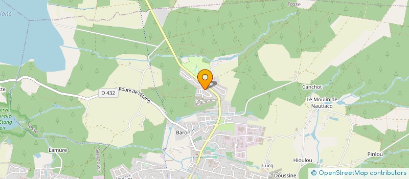 localisation de l'entreprise MPOC  TOSSE