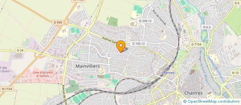 localisation de l'entreprise MPOLO ZA KONGO à MAINVILLIERS