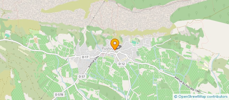 localisation de l'entreprise MPOM  PUYLOUBIER