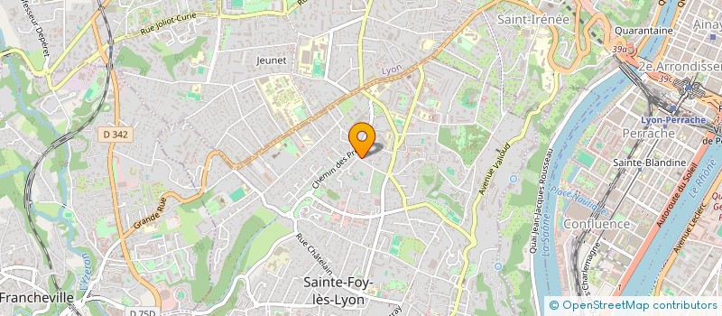 localisation de l'entreprise MPOWER à SAINTE-FOY-LES-LYON
