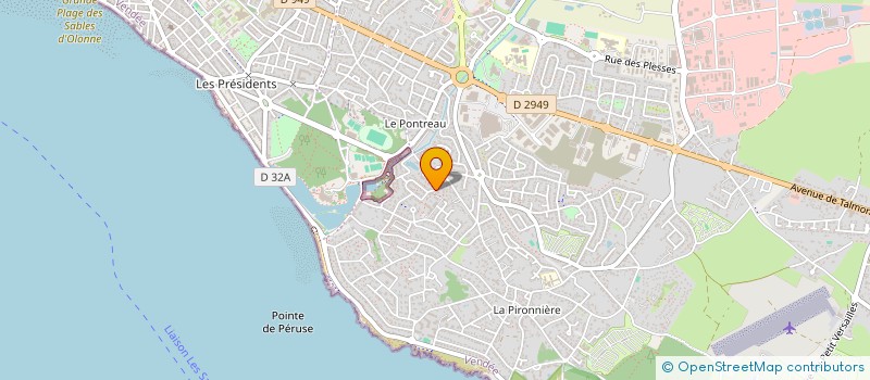 localisation de l'entreprise MPP à LES SABLES D'OLONNE