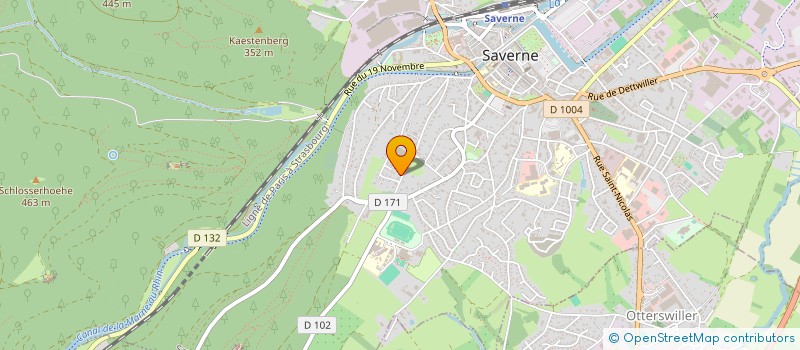 localisation de l'entreprise MPP  SAVERNE