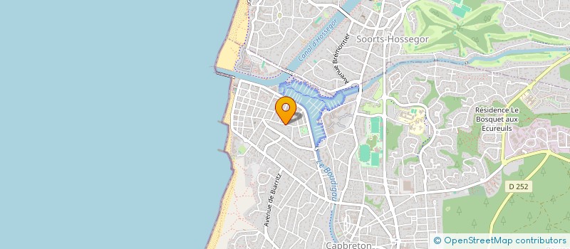 localisation de l'entreprise MPP à CAPBRETON