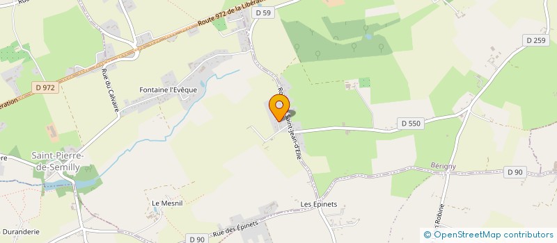 localisation de l'entreprise MPP  SAINT-PIERRE-DE-SEMILLY