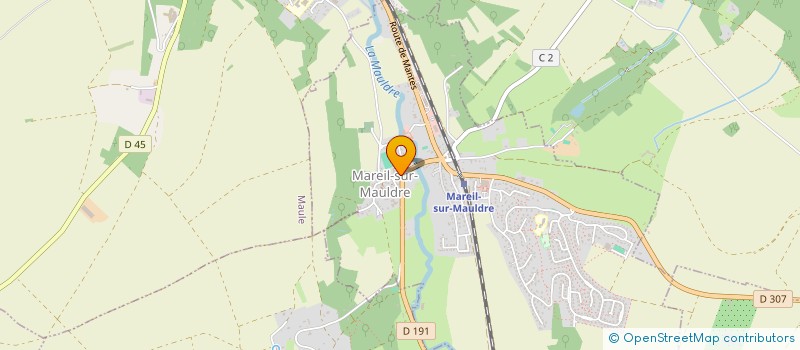 localisation de l'entreprise MPP  MAREIL-SUR-MAULDRE