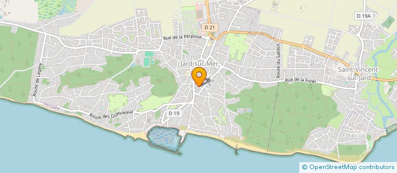 localisation de l'entreprise MPP HAPPY à JARD-SUR-MER