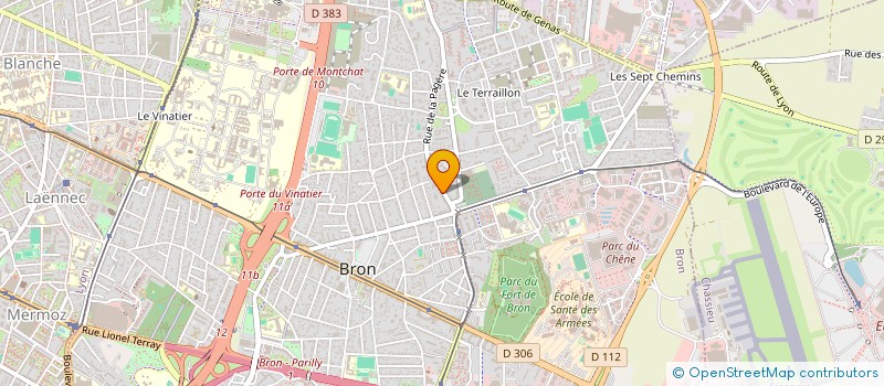 localisation de l'entreprise MPP PATRIMOINE  BRON