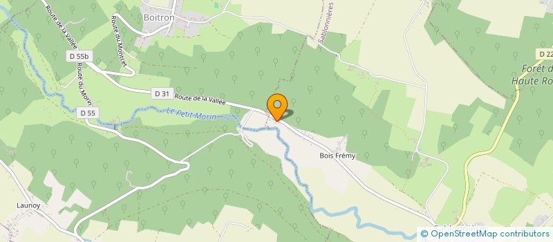 localisation de l'entreprise MPP TERRASSEMENT  SABLONNIERES