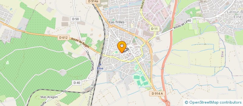 localisation de l'entreprise MPPG à ELNE