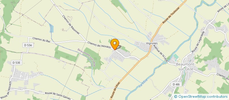 localisation de l'entreprise MPPM JURADO  BEAUMONT-SUR-LEZE