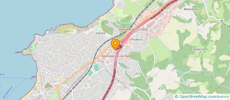 localisation de l'entreprise MPPR  SAINT-JEAN-DE-LUZ