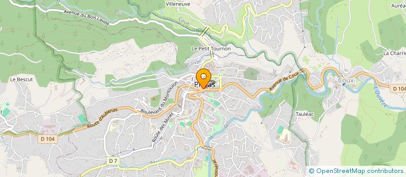 localisation de l'entreprise MPQM à PRIVAS