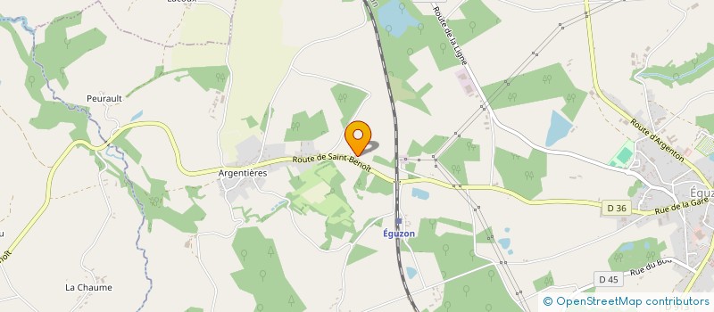localisation de l'entreprise MPQPE à EGUZON-CHANTOME
