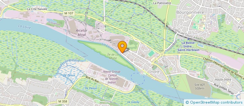 localisation de l'entreprise MPR  INDRE