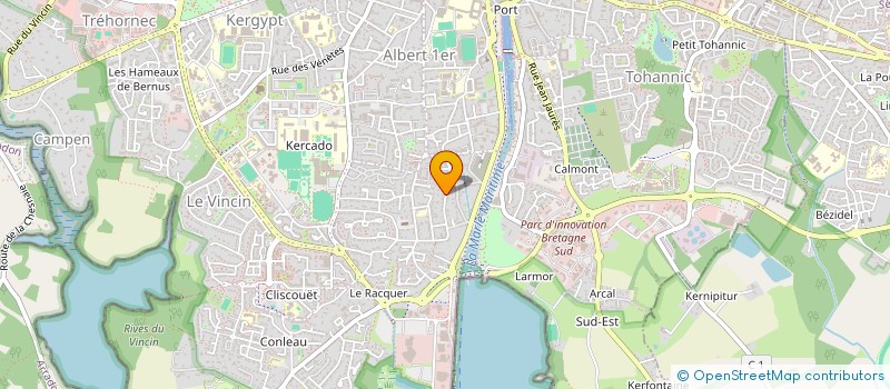 localisation de l'entreprise MPR à VANNES