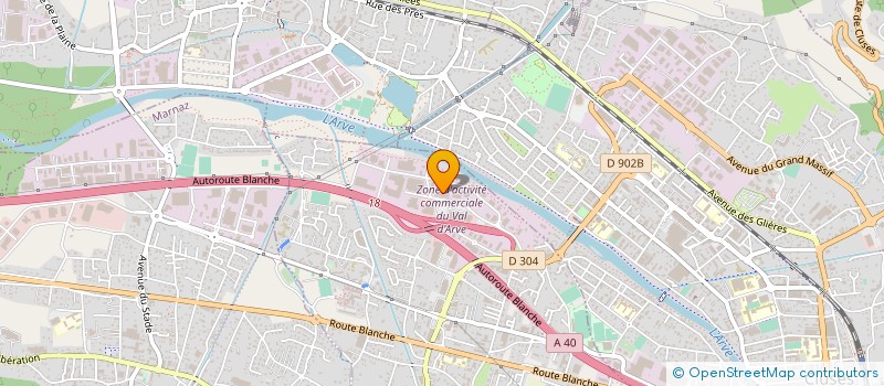 localisation de l'entreprise MPR à SCIONZIER
