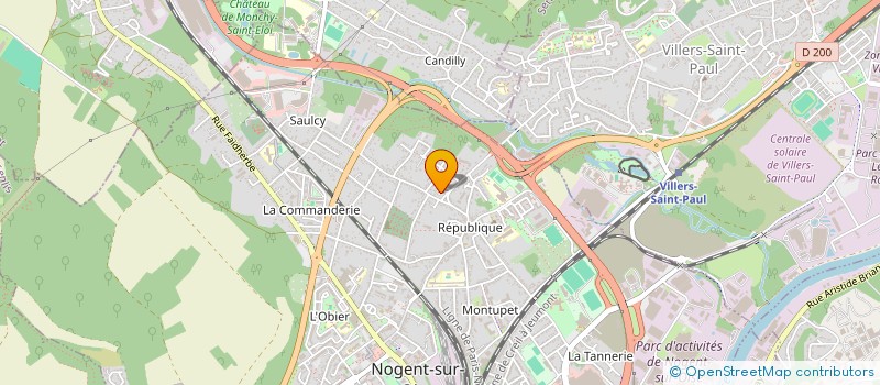 localisation de l'entreprise MPR  NOGENT-SUR-OISE