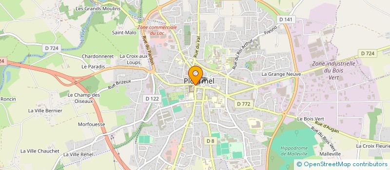 localisation de l'entreprise MPR  PLOERMEL