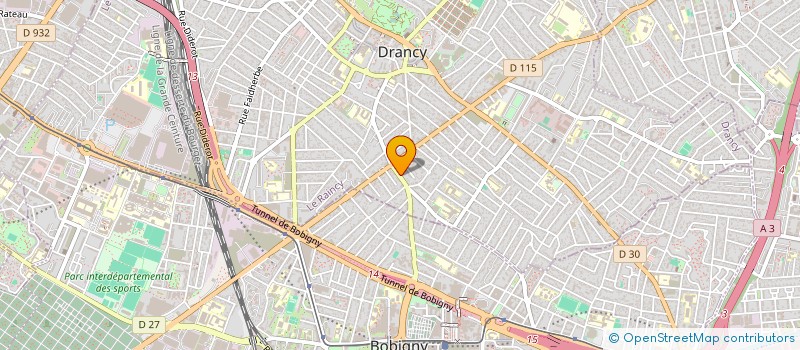 localisation de l'entreprise MPR BENNES SERVICES à DRANCY