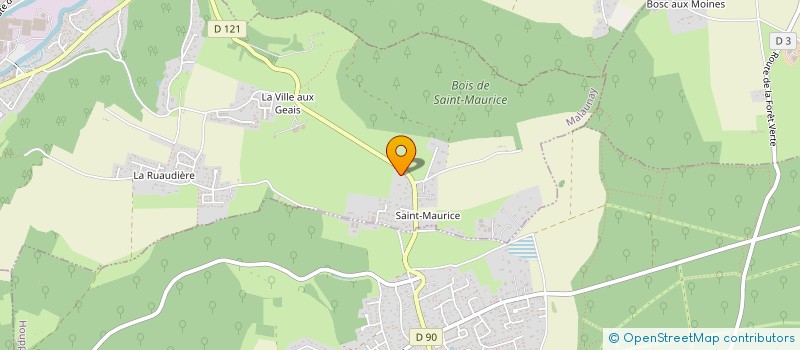 localisation de l'entreprise MPR INVEST  MALAUNAY