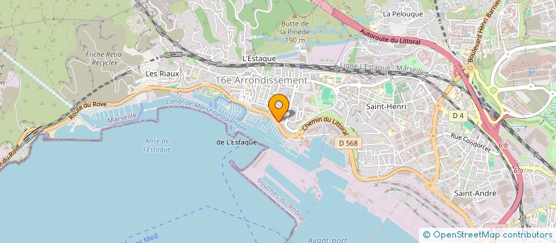 localisation de l'entreprise MPRESTA  MARSEILLE