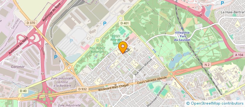 localisation de l'entreprise MPRF à AULNAY-SOUS-BOIS