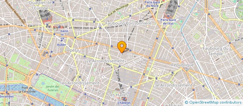 localisation de l'entreprise MPRINT à PARIS