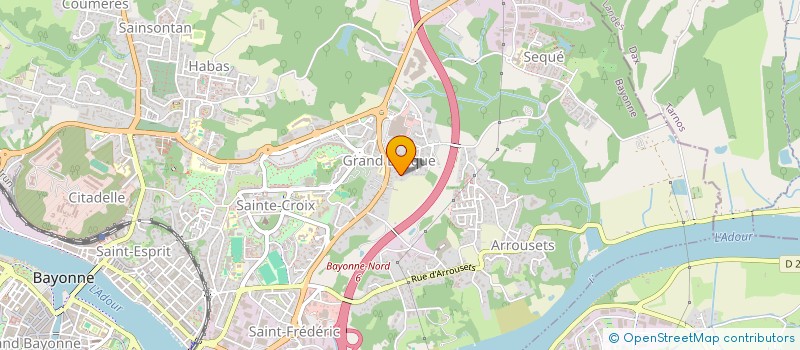 localisation de l'entreprise MPRO à BAYONNE