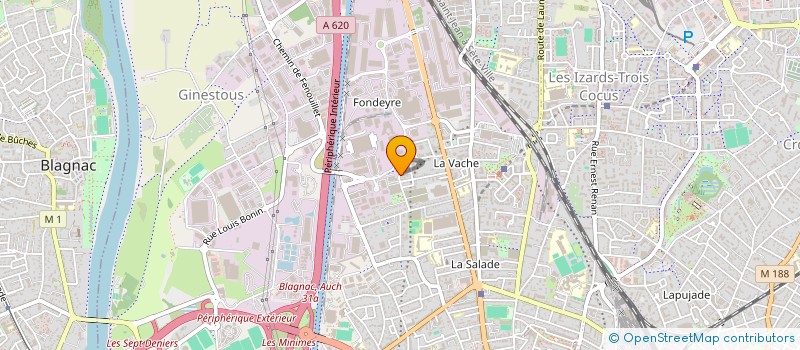 localisation de l'entreprise MPROHR à TOULOUSE