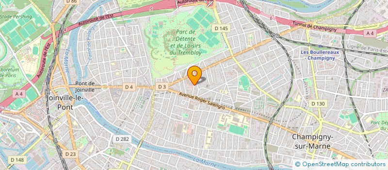 localisation de l'entreprise MPRS INVEST  CHAMPIGNY-SUR-MARNE